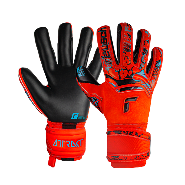 Reusch Attrakt Gold X 5370945 3333 schwarz rot 1